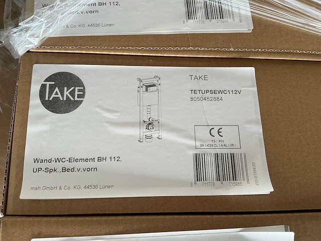 Take toilet inbouwreservoir met drukplaat - afbeelding 5 van  8