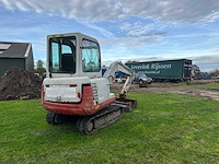 Takeuchi - tb 125 - minigraafmachine - afbeelding 30 van  33