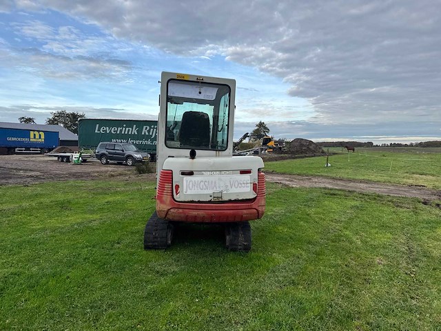 Takeuchi - tb 125 - minigraafmachine - afbeelding 4 van  17