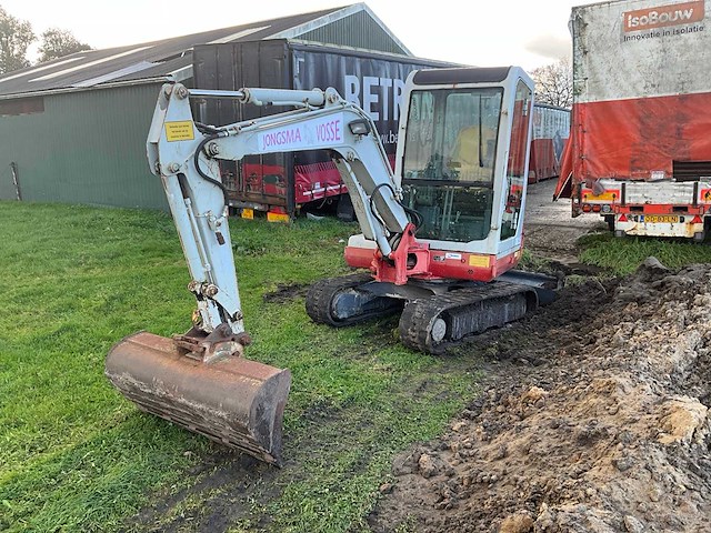 Takeuchi - tb 125 - minigraafmachine - afbeelding 5 van  17