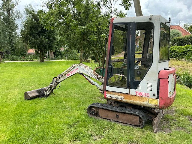 Takeuchi - tb015 - minigraafmachine - afbeelding 23 van  42