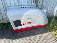 Takeuchi - tb235-2 motorkap / zijpaneel - minigraafmachine - afbeelding 2 van  5