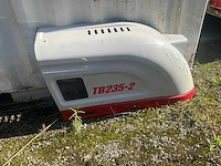 Takeuchi - tb235-2 motorkap / zijpaneel - minigraafmachine - afbeelding 5 van  5