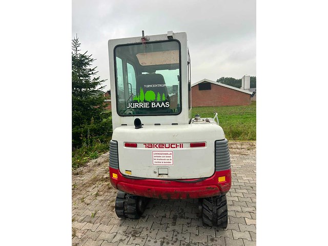 Takeuchi tb 125 minigraafmachine - afbeelding 2 van  5