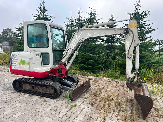 Takeuchi tb 125 minigraafmachine - afbeelding 1 van  4