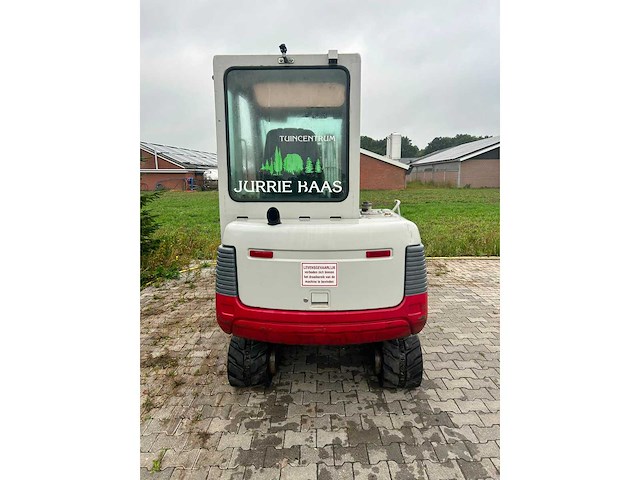 Takeuchi tb 125 minigraafmachine - afbeelding 3 van  4