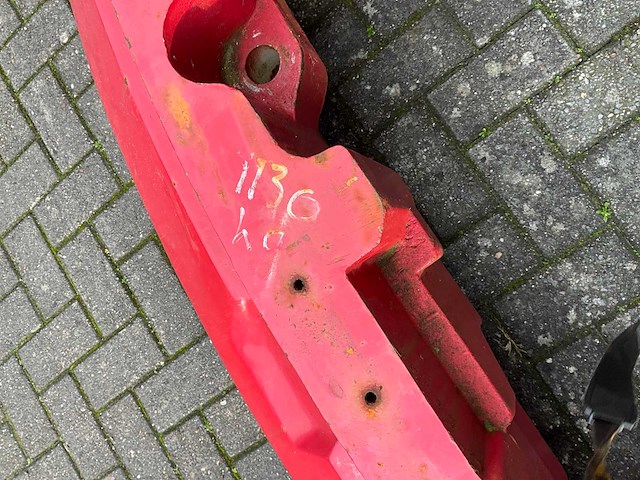 Takeuchi tb 290-2 1195 kg contragewicht - afbeelding 5 van  6