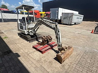 Takeuchi tb015 minigraafmachine - afbeelding 22 van  26