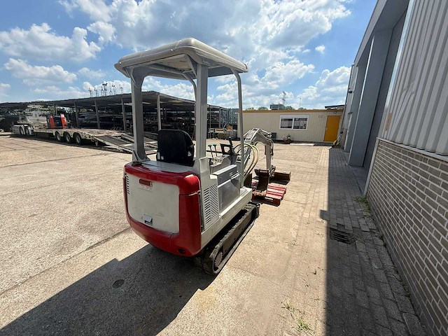 Takeuchi tb015 minigraafmachine - afbeelding 8 van  12