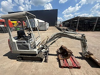 Takeuchi tb015 minigraafmachine - afbeelding 9 van  12
