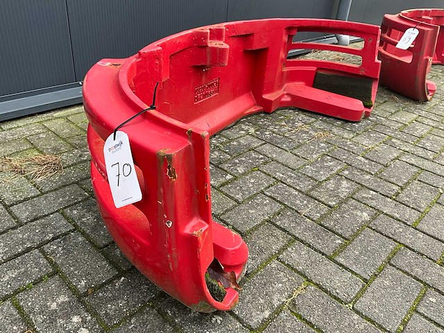 Takeuchi tb250-2 350 kg contragewicht - afbeelding 2 van  5