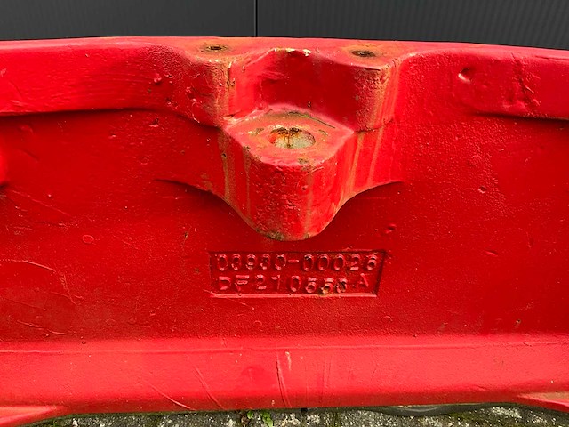 Takeuchi tb250-2 350 kg contragewicht - afbeelding 5 van  5