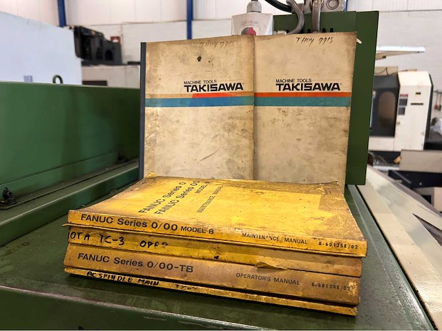 Takisawa tc-3 cnc-draaibank - afbeelding 8 van  17