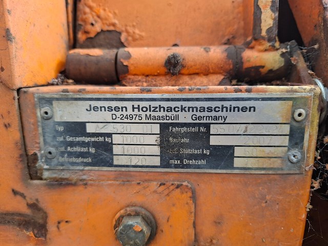 Takkenhakselaar, jensen, a530, 2007 - afbeelding 4 van  14