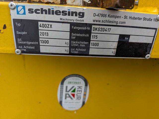 Takkenversnipperaar, schliesing, 400 zx, 2013 - afbeelding 15 van  62