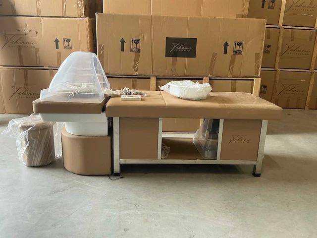 Takumi massagebed / headspa bed - afbeelding 1 van  13