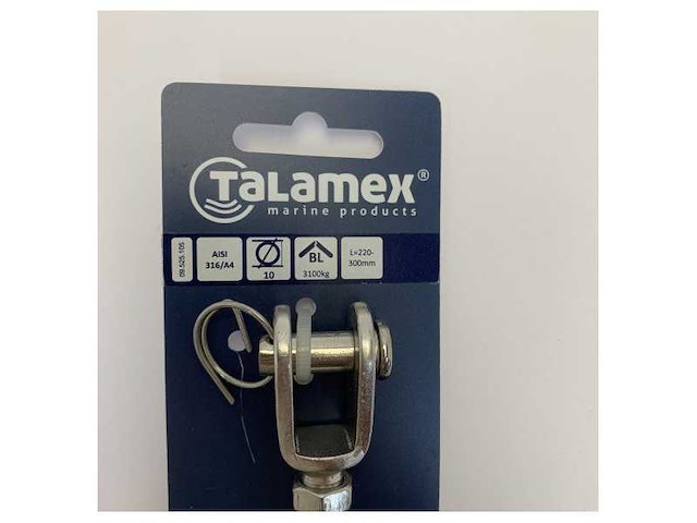 Talamex 09.525.105 terminalspanner 5 mm - m10 rvs - afbeelding 3 van  5