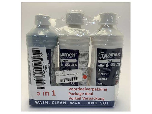 Talamex bootonderhoudsreiniger en polijstkit - 45-720-009 - afbeelding 2 van  4