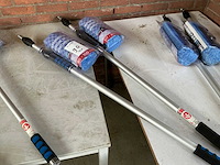 Talentools 117/200cm 150/300cm wasborstel met telescopische steel - afbeelding 1 van  4
