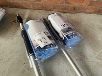 Talentools 117/200cm wasborstel met telescopische steel (2x) - afbeelding 2 van  3