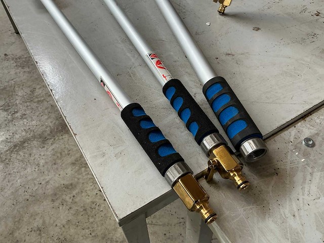 Talentools 117/200cm wasborstel met telescopische steel (3x) - afbeelding 4 van  4