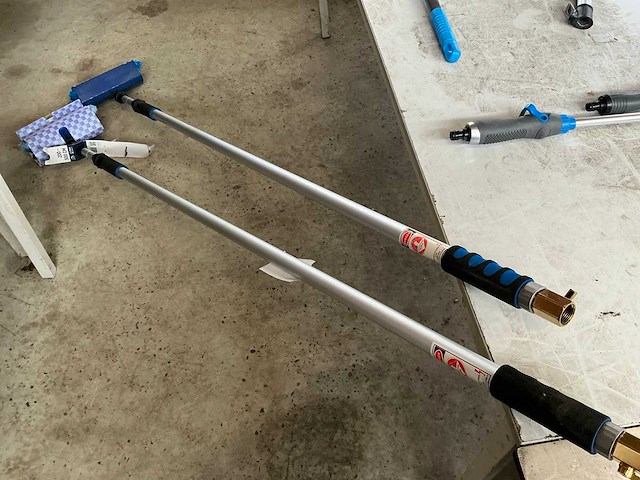 Talentools 117/200cm wasborstel met telescopische steel (3x) - afbeelding 1 van  4