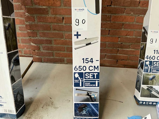 Talentools 154/650cm wasborstel met telescopische steel - afbeelding 3 van  3