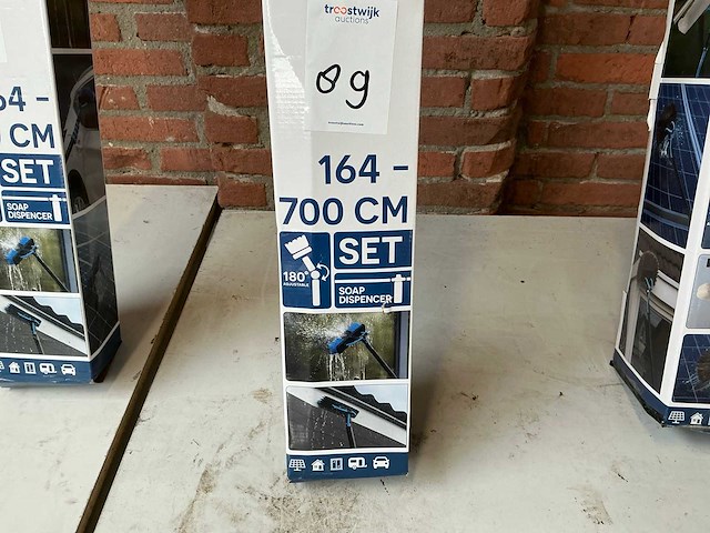 Talentools 164/700cm wasborstel met telescopische steel - afbeelding 3 van  3