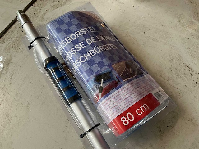Talentools 80cm wasborstel met steel (3x) - afbeelding 1 van  2