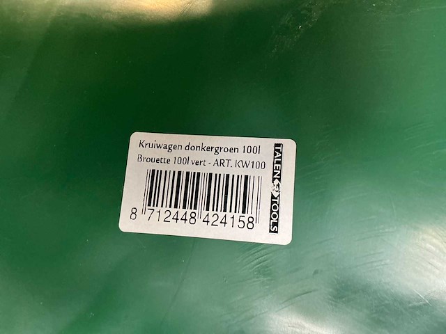 Talentools kw100 bakkruiwagen - afbeelding 7 van  7
