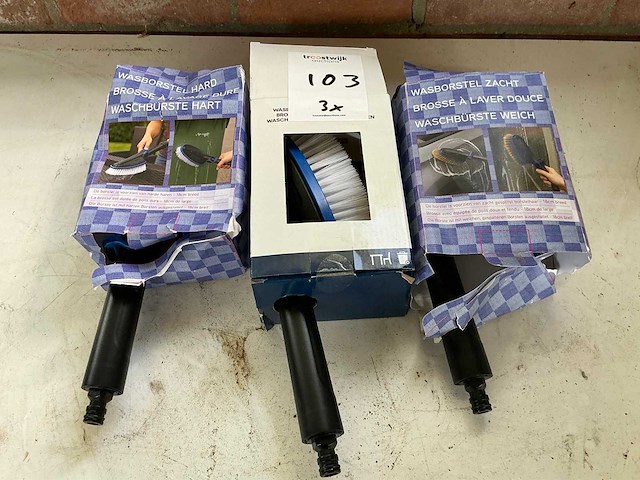 Talentools wasborstel (3x) - afbeelding 1 van  4