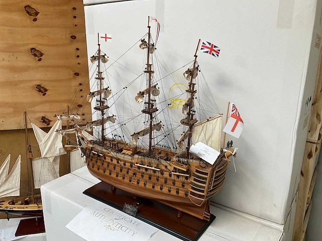 Tall ship hms victory hms victory decoratie boot - afbeelding 2 van  5
