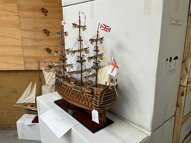 Tall ship hms victory hms victory decoratie boot - afbeelding 3 van  5
