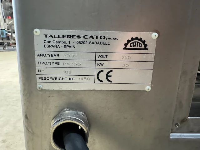 Talleres cato, s.a. - afbeelding 3 van  13