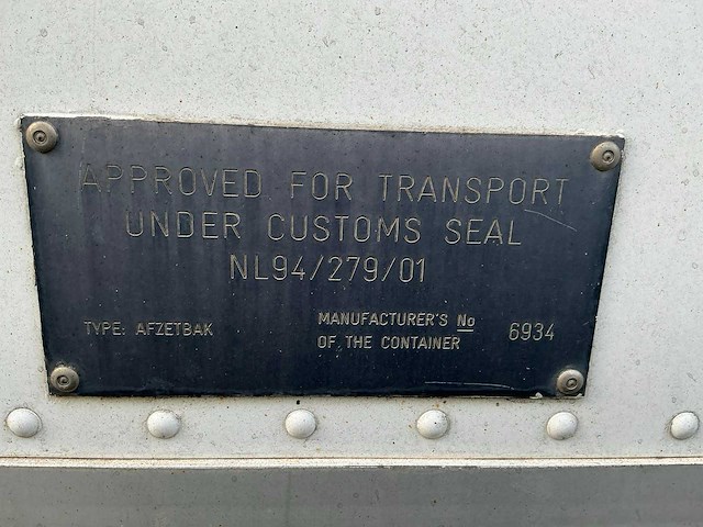 Talson afzetbak wissellaadbak - afbeelding 10 van  12