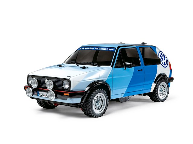 Tamiya vw golf mk2 gti 16v rally rc modelbouw auto - afbeelding 1 van  4