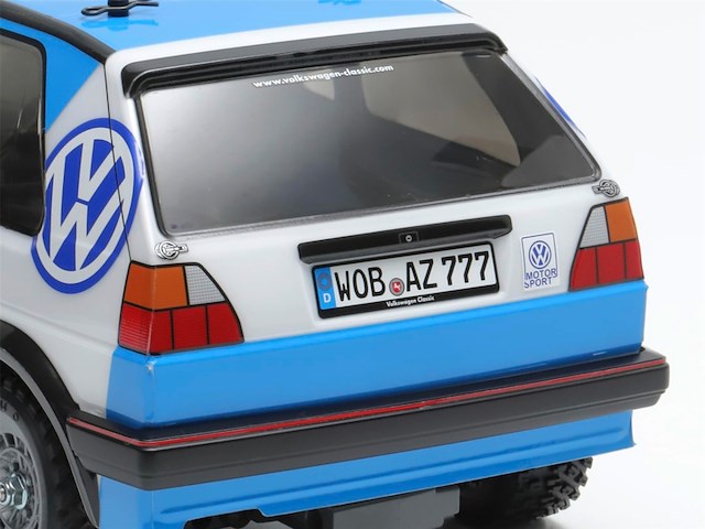 Tamiya vw golf mk2 gti 16v rally rc modelbouw auto - afbeelding 4 van  4