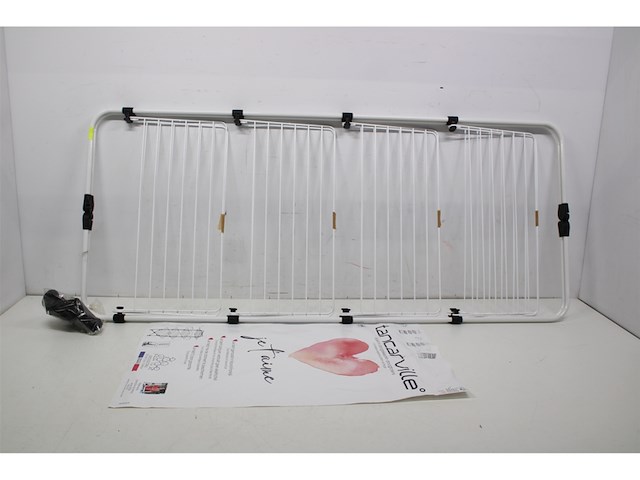 Tancarville droogtoren 40 m met wieltjes wit - afbeelding 1 van  2