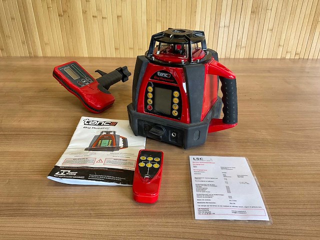 Tanco big rotator roterende bouwlaser met statief - afbeelding 2 van  6