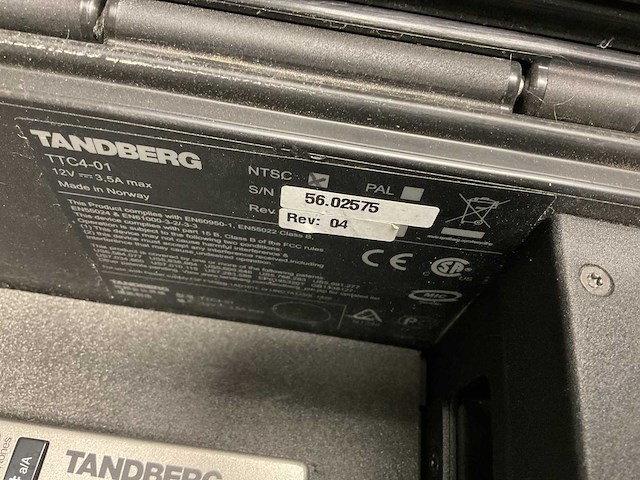 Tandberg ttc4-01 video conferentiesystem - afbeelding 6 van  6