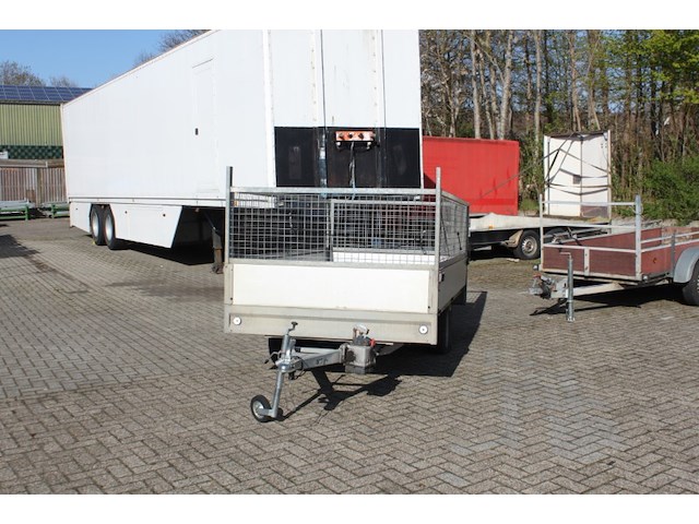 Tandem-as aanhanger / kieper - afbeelding 3 van  9