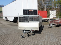 Tandem-as aanhanger / kieper - afbeelding 3 van  9