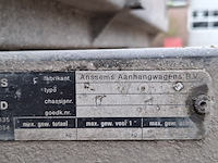 Tandemas aanhanger, anssems, a-s1450-2513, 1997 - afbeelding 14 van  26