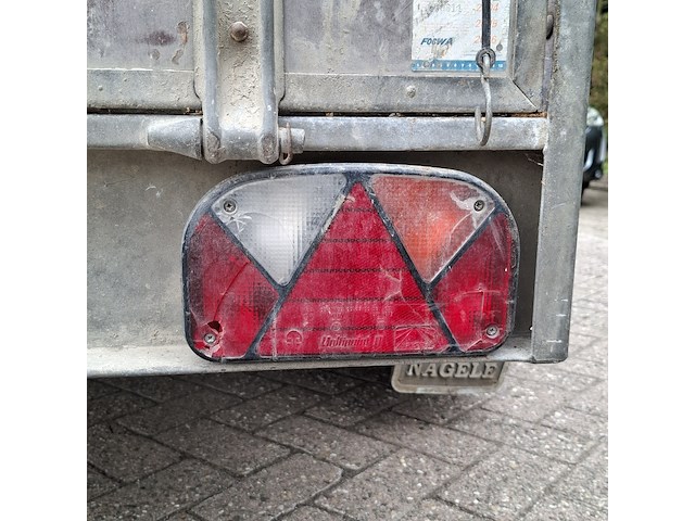 Tandemas aanhanger, anssems, a-s1450-2513, 1997 - afbeelding 16 van  26