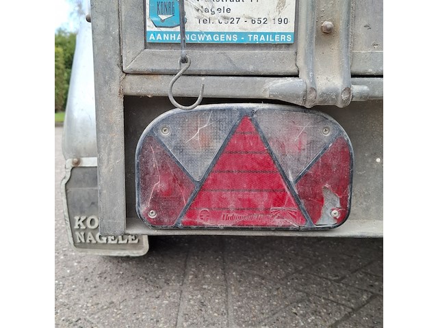 Tandemas aanhanger, anssems, a-s1450-2513, 1997 - afbeelding 17 van  26