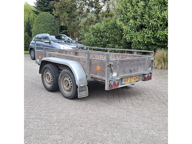 Tandemas aanhanger, anssems, a-s1450-2513, 1997 - afbeelding 21 van  26