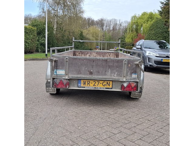 Tandemas aanhanger, anssems, a-s1450-2513, 1997 - afbeelding 22 van  26