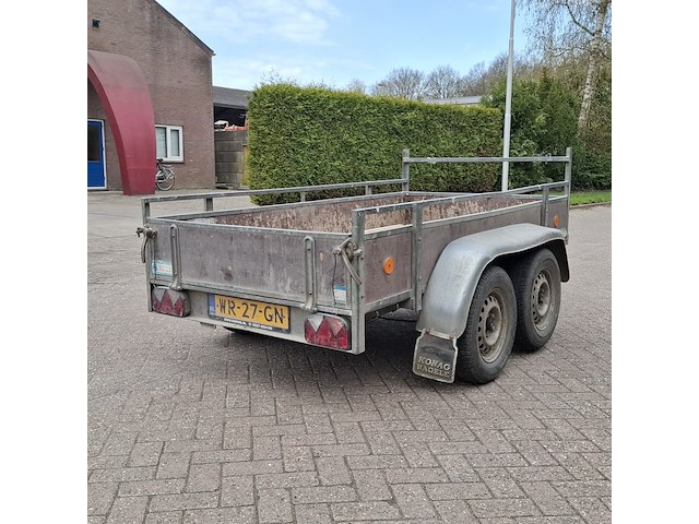 Tandemas aanhanger, anssems, a-s1450-2513, 1997 - afbeelding 23 van  26