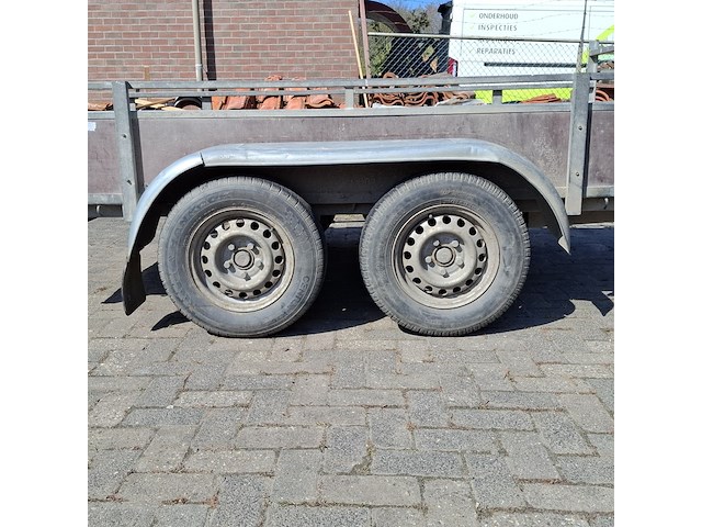 Tandemas aanhanger anssems, bs, bouwjaar 1998 - afbeelding 3 van  28