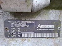 Tandemas aanhanger, anssems, psx 2000, 2017 - afbeelding 2 van  14